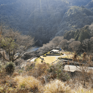 hōnen'ike dam kagawa prefecture van life japan overnight spots