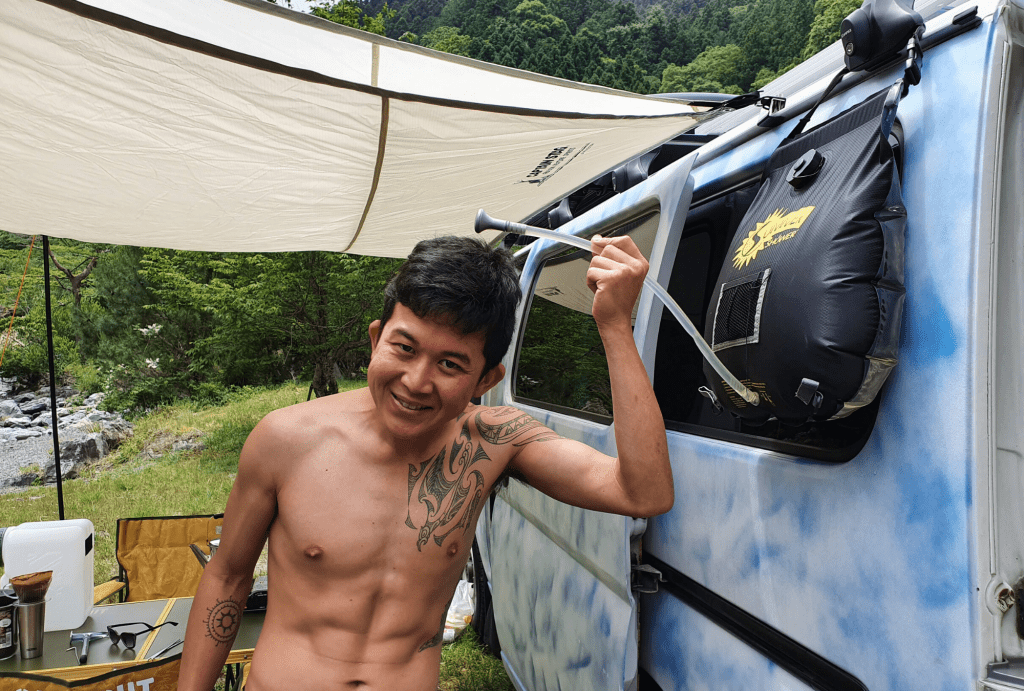 Van Life Japan How We Take A Shower While Living In A Van