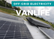 Off Grid Electricity System Van Life Japan