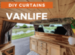 Van Life Japan DIY Camper Van Curtains