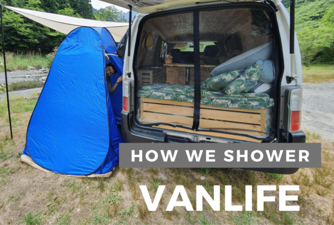 Van Life Japan How We Shower While Living In A Van