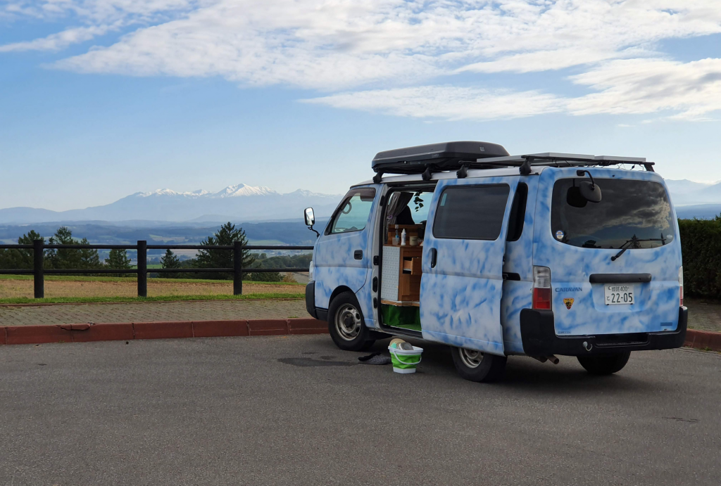 Travel By Camper Van In Hokkaido Japan