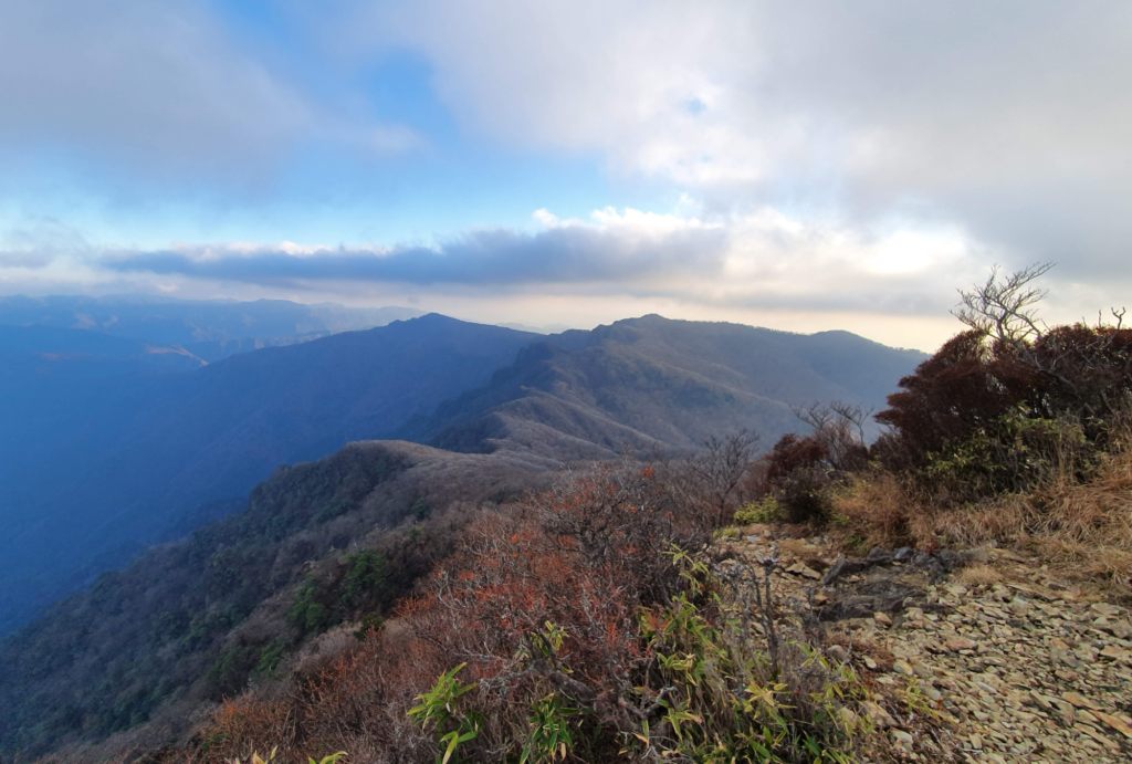 Mount Sobo Kyushu Hiking In Japan 100 Famous Japanese Mountains