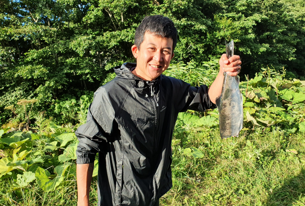 Salmon Fishing on the Shiretoko Peninsula Hokkaido Japan