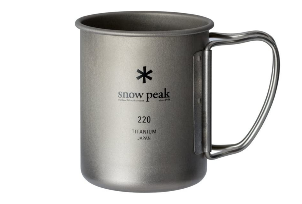 スノーピーク マグカップ Snow Peak Titanium Single Mug